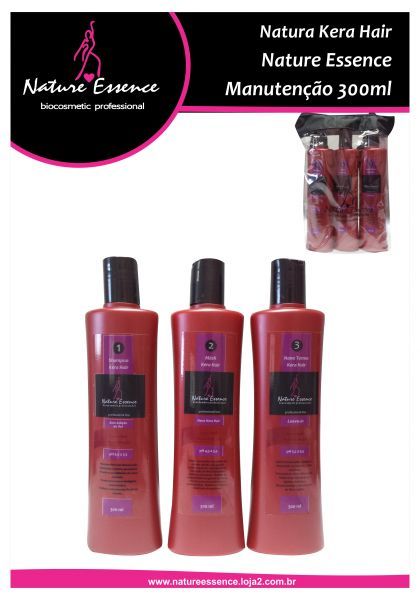 Kit Manutenção Matrix Kera Hair 250g - 3 Passos