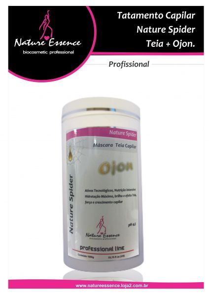 Nature Spider Teia + Ojon 1Kg