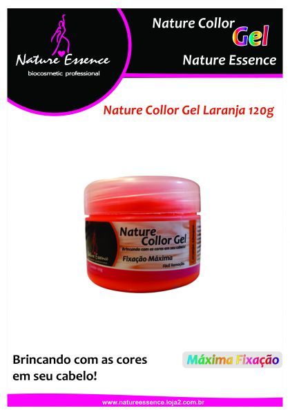 Nature Collor Gel Laranja 120g