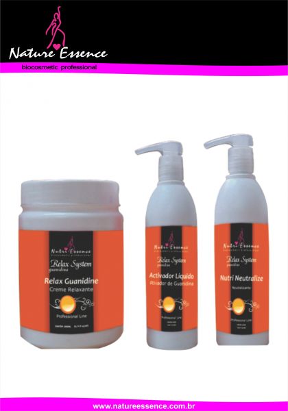 Kit Relaxamento Guanidina 1Kg ( 3 Passos )